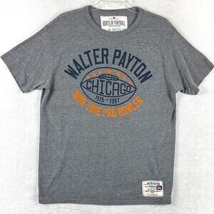 Roots Of Fight Walter Payton TShirt Mens L Gray Chicago Bears Sweetness Football